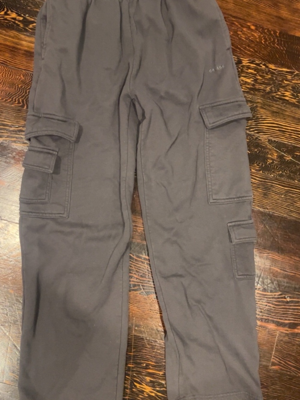 Garage Woman’s Grey Cargo Pants with Utility Pockets